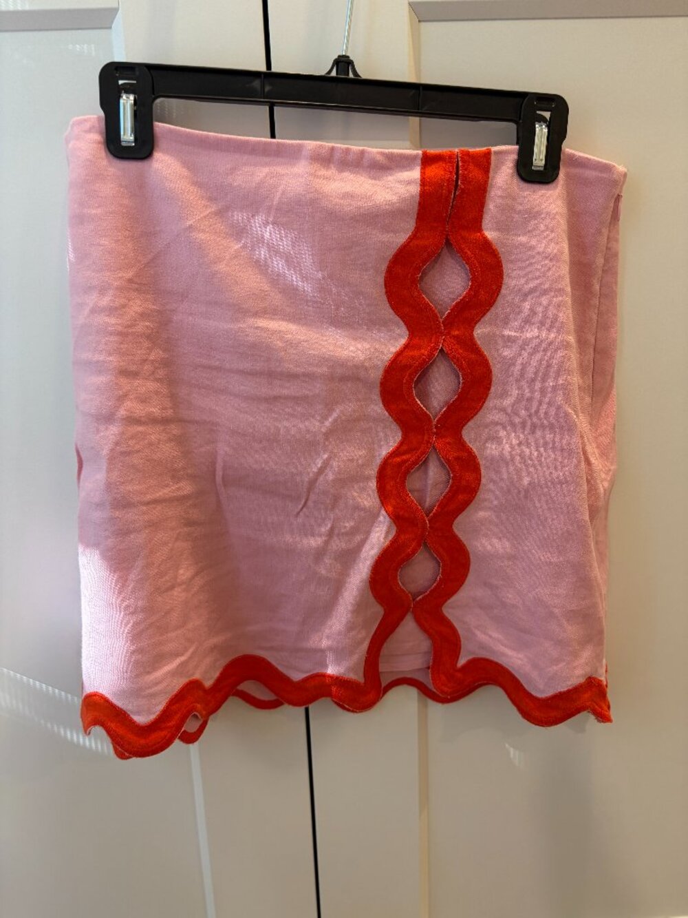 Maeve Ric Rac Mini Skirt Size M - Picture 2 of 3